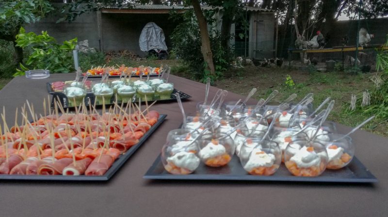 Gites et Chambres Hôtes le Le Mas Bazan Gîtes & Chambres d'hôtes à Proximité de Collioure prêt de Collioure réception-repas-sud-evenement-nature