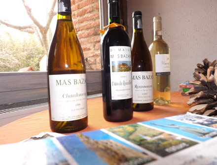 Gites et Chambres Hôtes le Le Mas Bazan Gîtes & Chambres d'hôtes à Proximité de Collioure prêt de Collioure degustation-vin-sud-gite-authentique