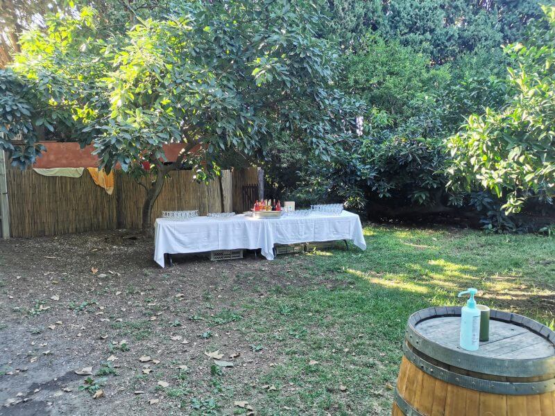 Gites et Chambres Hôtes le Le Mas Bazan Gîtes & Chambres d'hôtes à Proximité de Collioure prêt de Collioure chambre-hote-pour-famille-vacances-espagne-reception